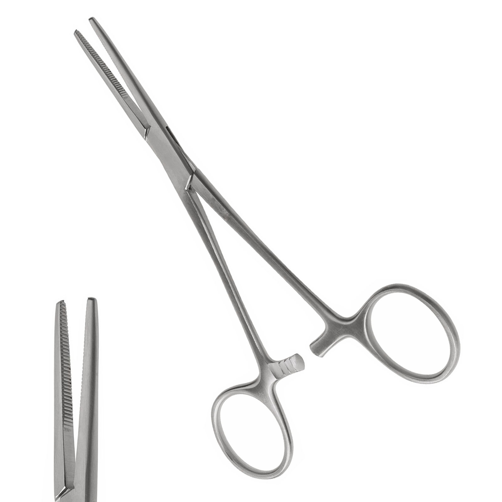 Picture of Kelly Forceps Straight 16cm | Stainless Steel Hemostatic Clamp for Surgical, Medical & Dental Use