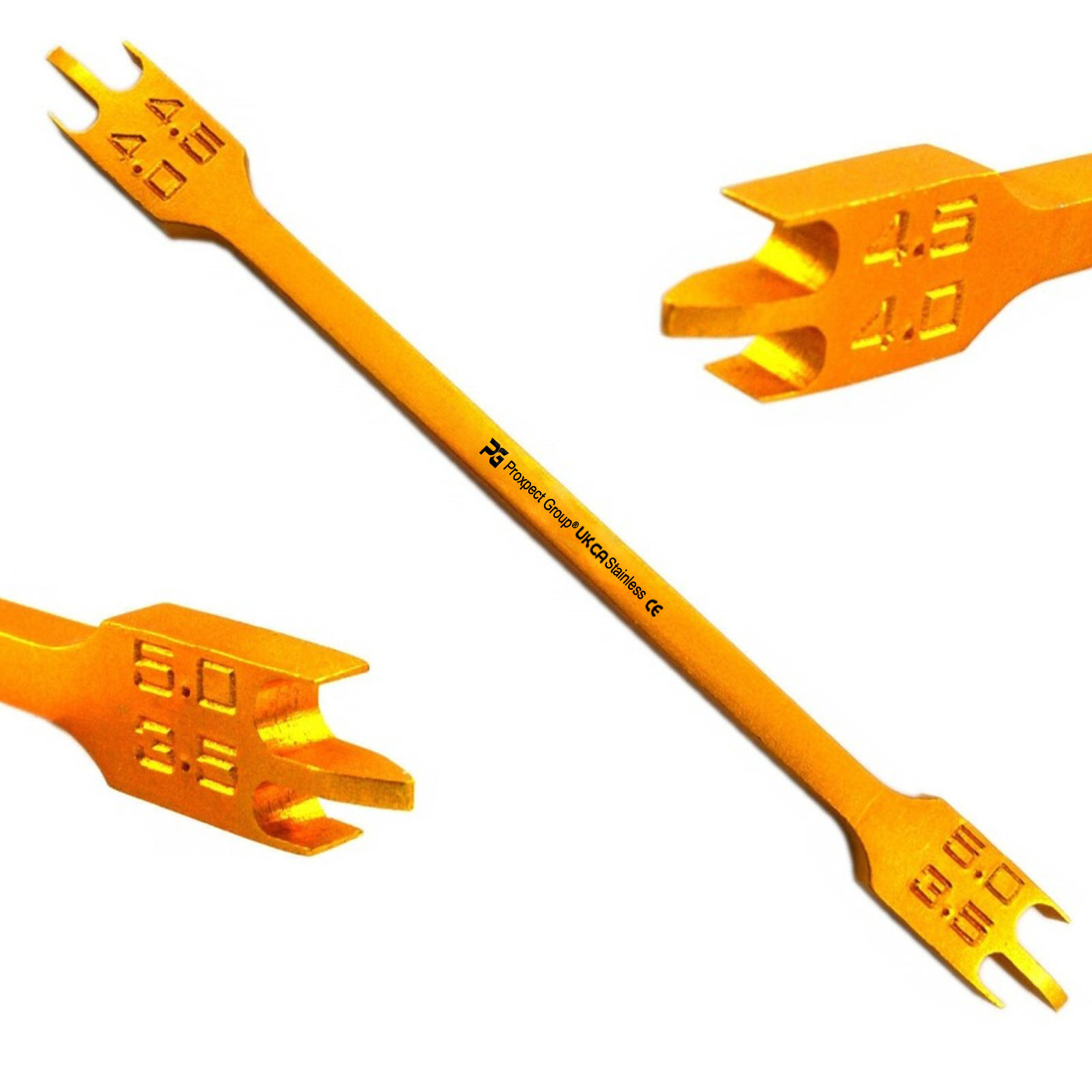 Dental Bracket height yellow gauge