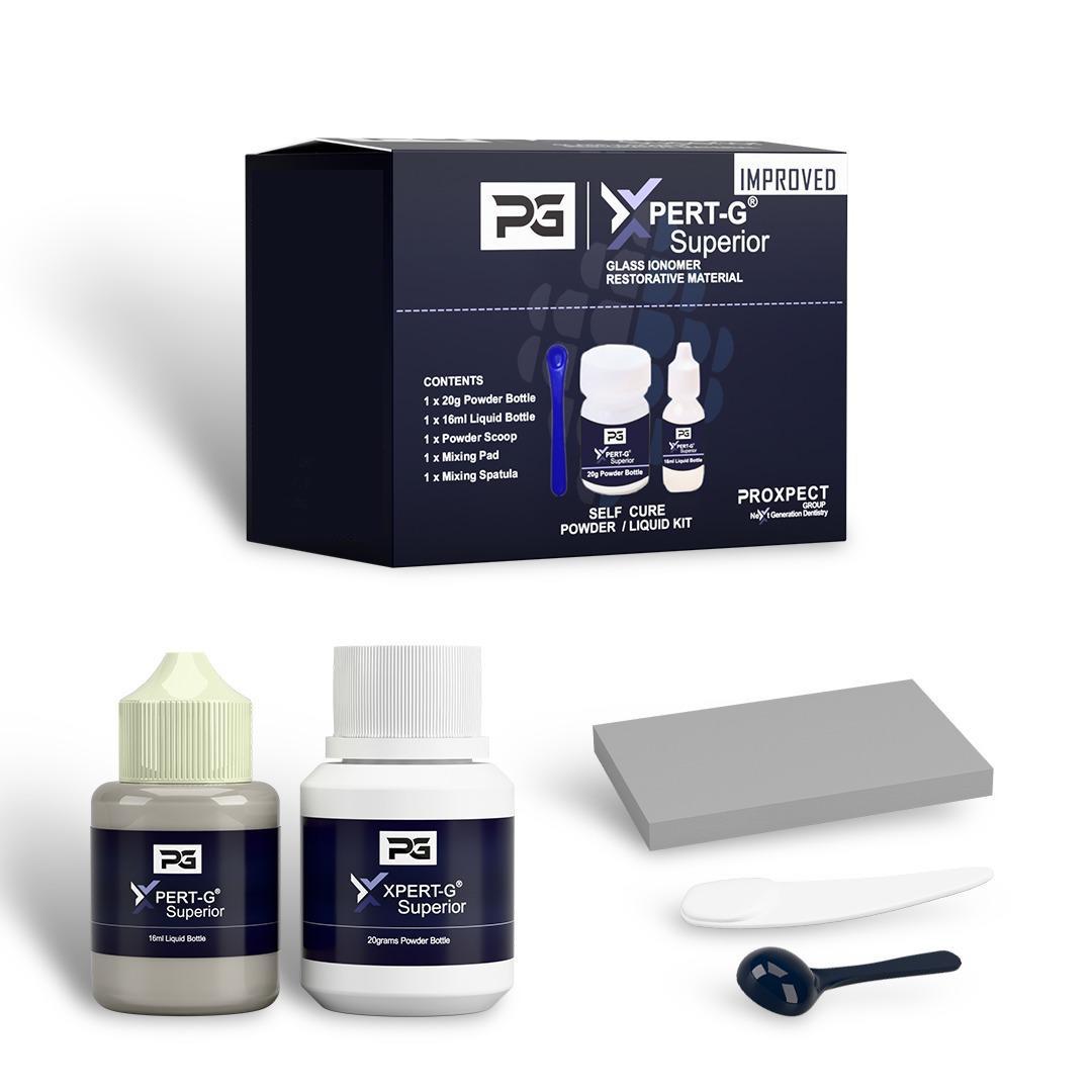 Xpert-G® Superior Restorative Permanent Tooth Filling Dental Cement Repair Kit