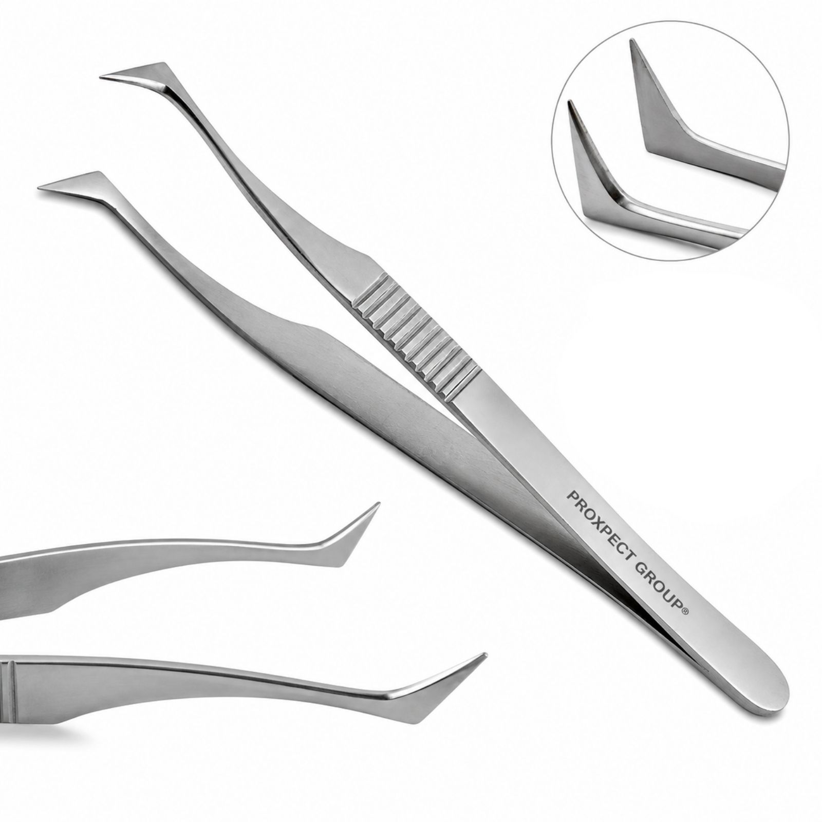 L Type Tweezer Surgical Forceps Tissue Handling Instrument