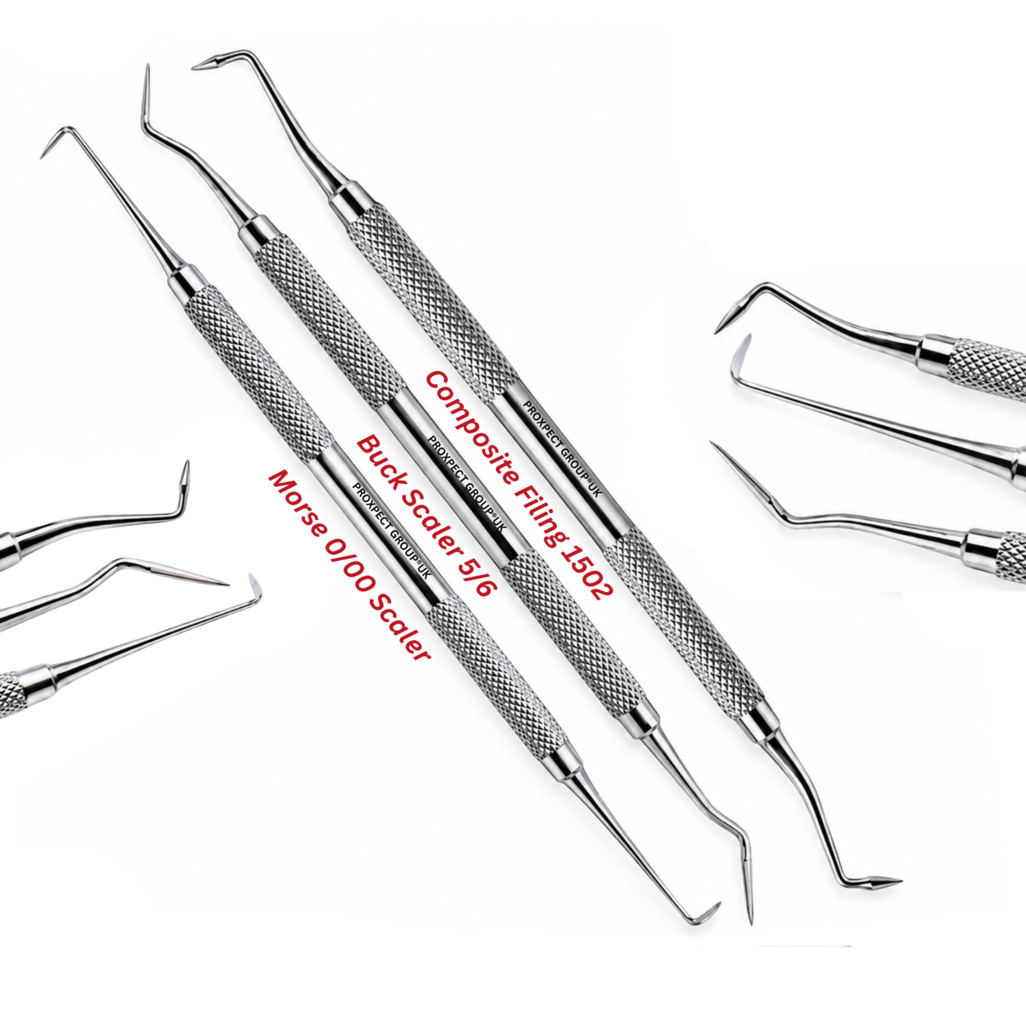 Dental Composite Instrument Set of 3 Restorative Filling Placement Tools